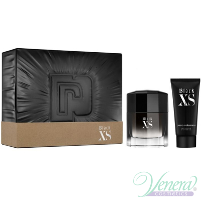 Paco Rabanne Black XS 2018 Комплект (EDT 100ml + SG 100ml) за Мъже Мъжки Комплекти