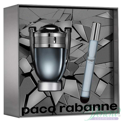 Paco Rabanne Invictus Intense Комплект (EDT 50ml + EDT 10ml) за Мъже Мъжки Комплекти