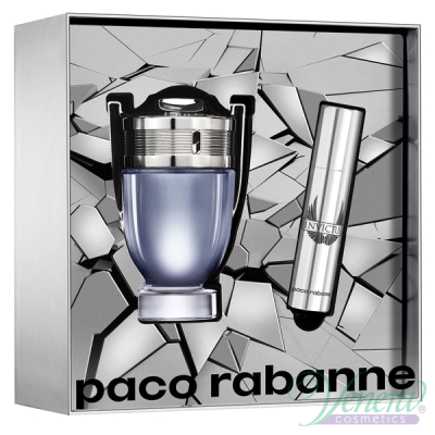 Paco Rabanne Invictus Комплект (EDT 50ml + EDT 10ml) за Мъже Мъжки комплекти