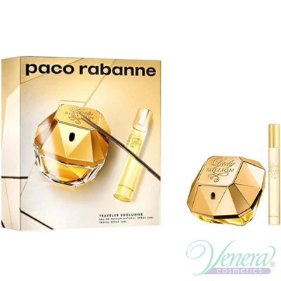 Paco Rabanne Lady Million Set (EDP 80ml + EDP 20ml) за Жени Дамски Комплекти