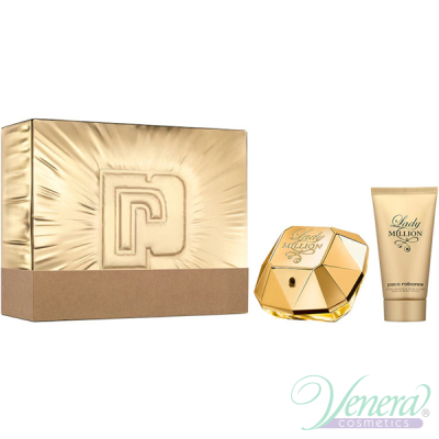 Paco Rabanne Lady Million Комплект (EDP 50ml + BL 75ml) за Жени Дамски Комплекти