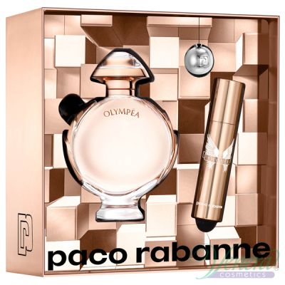 Paco Rabanne Olympea Комплект (EDP 50ml + EDP 10ml + Ключодържател) за Жени Дамски Комплекти