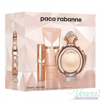 Paco Rabanne Olympea Комплект (EDP 80ml + EDP 10ml + BL 75ml) за Жени Дамски Комплекти