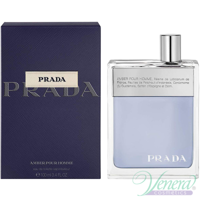 Prada Amber Pour Homme EDT 100ml за Мъже Мъжки Парфюми
