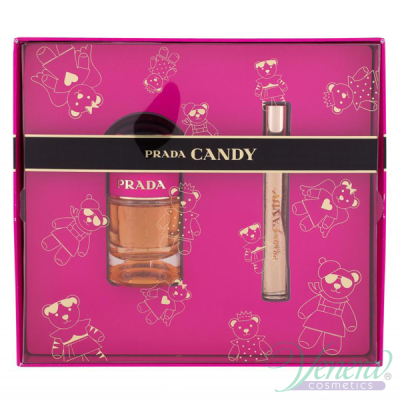 Prada Candy Комплект (EDP 30ml + EDP Roll-on 10ml) за Жени Дамски Комплекти