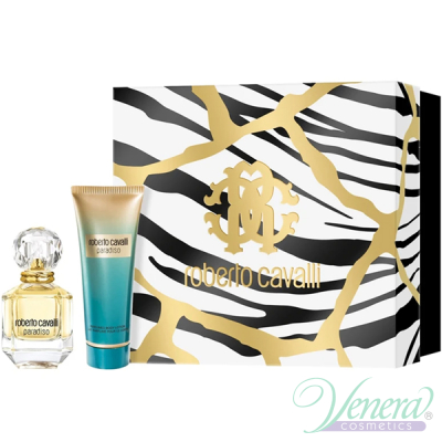 Roberto Cavalli Paradiso Комплект (EDP 50ml + BL 75ml) за Жени Дамски Комплекти