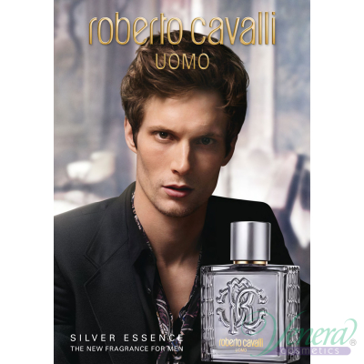 Roberto Cavalli Uomo Silver Essence EDT 60ml за Мъже Мъжки Парфюми
