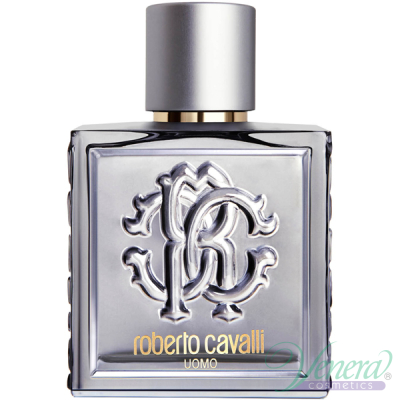 Roberto Cavalli Uomo Silver Essence EDT 100ml за Мъже БЕЗ ОПАКОВКА Мъжки Парфюми без опаковка