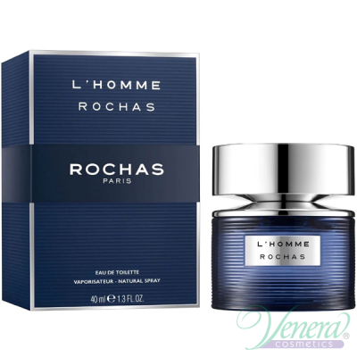 Rochas L'Homme EDT 40ml за Мъже Мъжки Парфюми