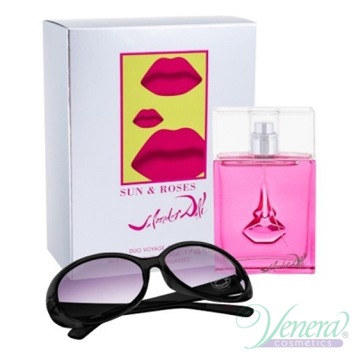 Salvador Dali Sun & Roses Комплект (EDT 50ml + Слънчеви очила) за Жени Дамски Комплекти
