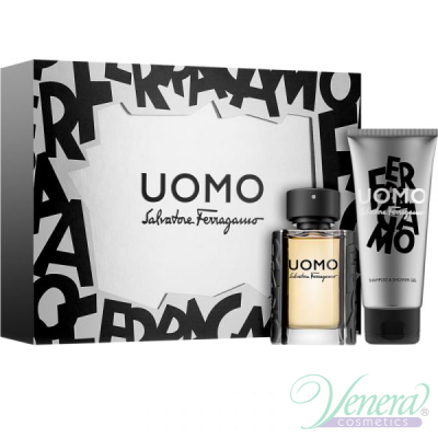 Salvatore Ferragamo Uomo Salvatore Ferragamo Комплект (EDT 50ml + SG 100ml) за Мъже Мъжки Комплекти
