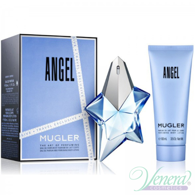Thierry Mugler Angel Комплект (EDP 50ml + Body Lotion 100ml) за Жени Дамски Комплекти