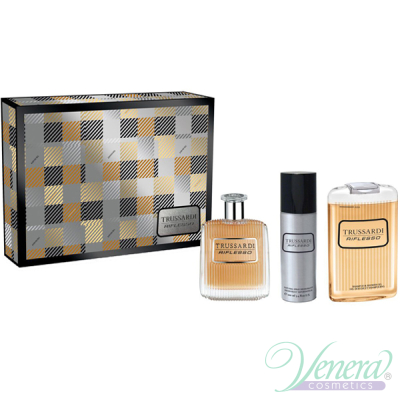 Trussardi Riflesso Комплект (EDT 100ml + SG 200ml + Deodorant 100ml) за Мъже Мъжки Комплекти