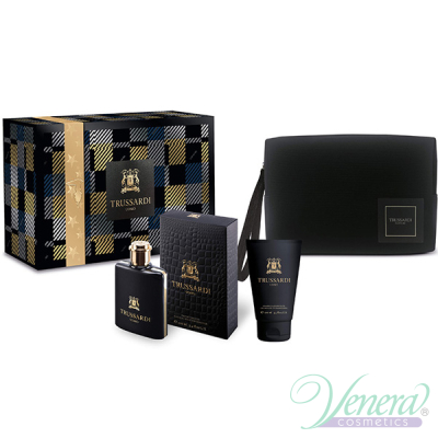 Trussardi Uomo 2011 Комплект (EDT 100ml +SG 100ml + Bag) за Мъже Мъжки Парфюми