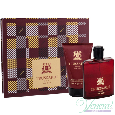 Trussardi Uomo The Red Set (EDT 50ml + SG 100ml) за Мъже Мъжки Комплекти