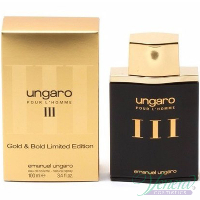 Emanuel Ungaro Ungaro Pour L'Homme III Gold & Bold Edition EDT 100ml за Мъже Мъжки Парфюми