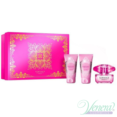 Versace Bright Crystal Absolu Комплект (EDP 50ml + BL 50ml + SG 50ml) за Жени Дамски Комплекти