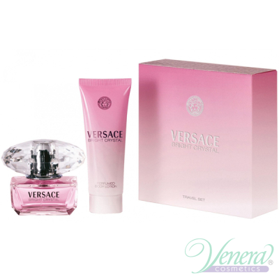 Versace Bright Crystal Комплект (EDT 50ml + BL 100ml) за Жени Дамски Комплекти