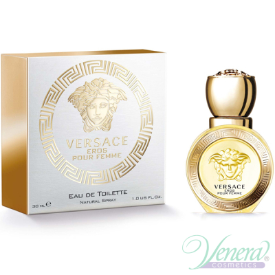 Versace Eros Pour Femme Eau de Toilette EDT 30ml за Жени Дамски Парфюми