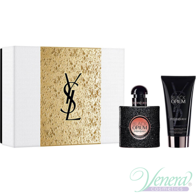 YSL Black Opium Комплект (EDP 30ml + BL 50ml) за Жени Дамски Комплекти