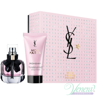 YSL Mon Paris Комплект (EDP 30ml + BL 50ml) за Жени Дамски Комплекти