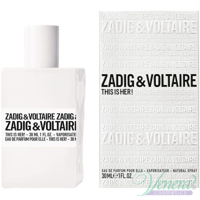 Zadig & Voltaire This is Her EDP 30ml за Жени Дамски Парфюми