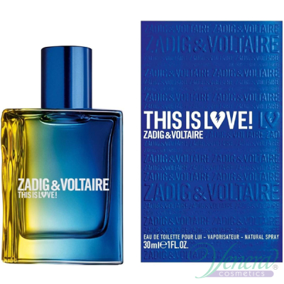 Zadig & Voltaire This is Love! for Him EDT 30ml за Мъже Мъжки Парфюми