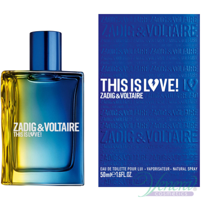 Zadig & Voltaire This is Love! for Him EDT 50ml за Мъже Мъжки Парфюми