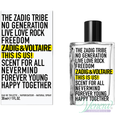 Zadig & Voltaire This is Us! EDT 30ml за Мъже и Жени Унисекс Парфюми