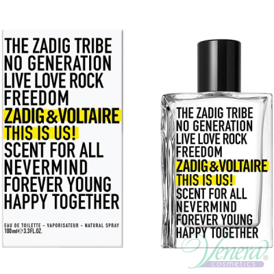 Zadig & Voltaire This is Us! EDT 100ml за Мъже и Жени Унисекс Парфюми