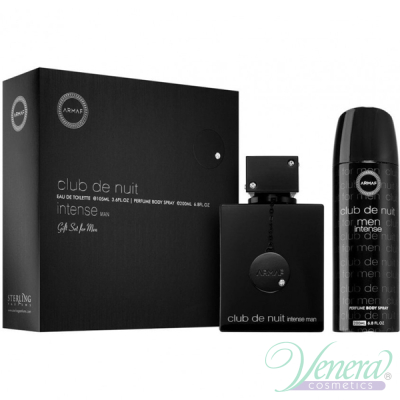Armaf Club De Nuit Intense Man Комплект (EDT 105ml + Deo Spray 200ml) за Мъже Мъжки Комплекти
