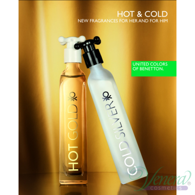 Benetton Cold Silver EDT 100ml за Мъже Мъжки Парфюми