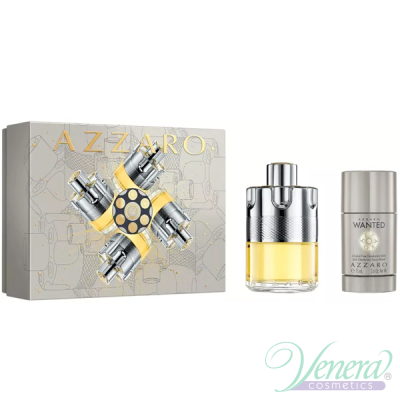 Azzaro Wanted Комплект (EDT 100ml + Deo Stick 75ml) за Мъже Комплекти
