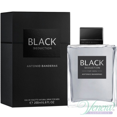 Antonio Banderas Black Seduction EDT 200ml за Мъже Мъжки Парфюми