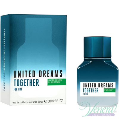Benetton United Dreams Together for Him EDT 60ml за Мъже Мъжки Парфюми
