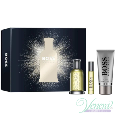 Boss Bottled Комплект (EDT 100ml + EDT 10ml + S...
