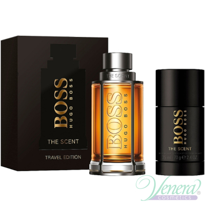 Boss The Scent Комплект (EDT 100ml + Deo Stick 75ml) за Мъже Мъжки Комплекти