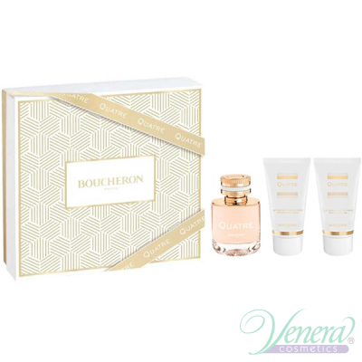 Boucheron Quatre Комплект (EDP 50ml + BL 50ml + SG 50ml) за Жени Дамски Комплекти