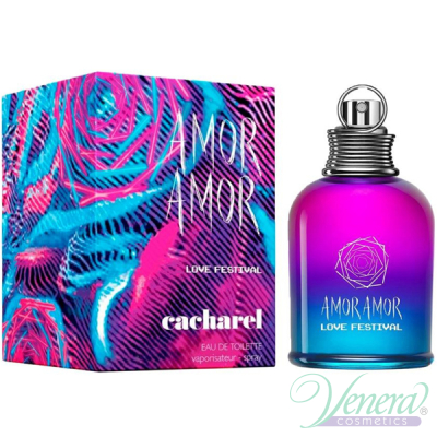 Cacharel Amor Amor Love Festival EDT 50ml за Жени Дамски Парфюми
