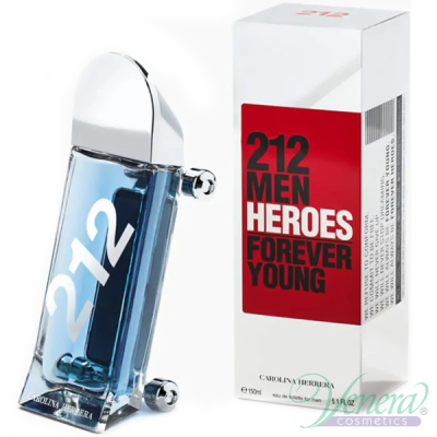 Carolina Herrera 212 Heroes EDT 150ml за Мъже Мъжки Парфюми