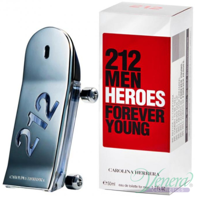 Carolina Herrera 212 Heroes EDT 50ml за Мъже Мъжки Парфюми