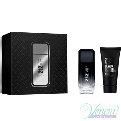 Carolina Herrera 212 VIP Black Комплект (EDP 10...