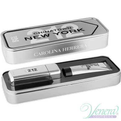 Carolina Herrera 212 VIP Men Комплект (EDT 50ml + Shower Gel 75ml) за Мъже Мъжки Комплекти