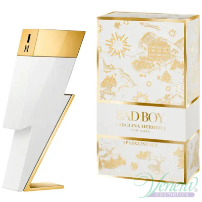 Carolina Herrera Bad Boy Sparkling Ice EDT 100ml за Мъже Мъжки Парфюми