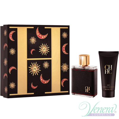Carolina Herrera CH Комплект (EDT 100ml + AS Balm 100ml) за Мъже За Мъже