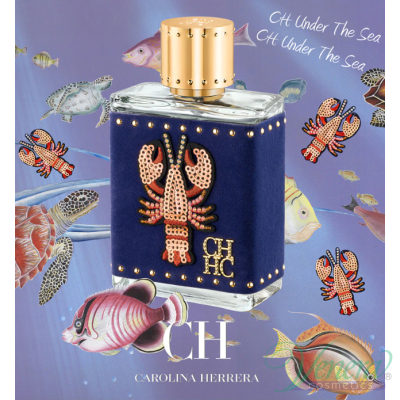 Carolina Herrera CH Men Under The Sea EDP 100ml за Мъже БЕЗ ОПАКОВКА Мъжки Парфюми без оппаковка