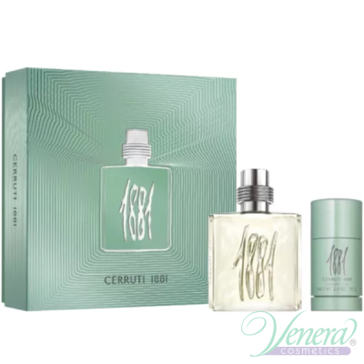 Cerruti 1881 Pour Homme Комплект (EDT 100ml + Deo Stick 75ml) за Мъже Мъжки Комплекти