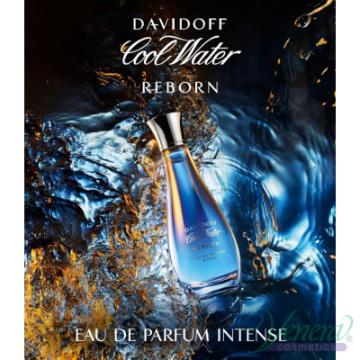 Davidoff Cool Water Reborn for Her Eau de Parfum Intense EDP 100ml за Жени БЕЗ ОПАКОВКА Дамски Парфюми без опаковка