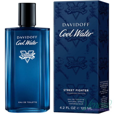 Davidoff Cool Water Street Fighter Champion Summer Edition EDT 125ml за Мъже Мъжки Парфюми