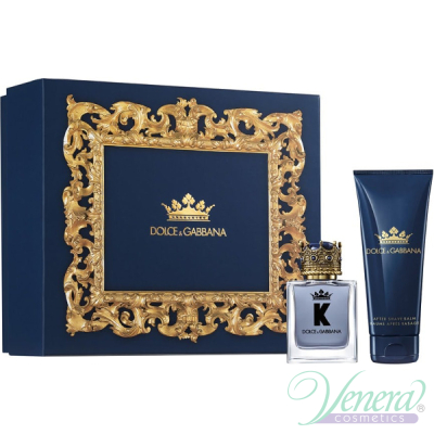 Dolce&Gabbana K by Dolce&Gabbana Set (EDT 50ml + AS Balm 75ml) за Мъже Мъжки Комплекти